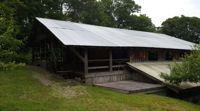 Exterior View of Activity Barn